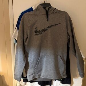 Nike Heather Gray Men's Hoodie